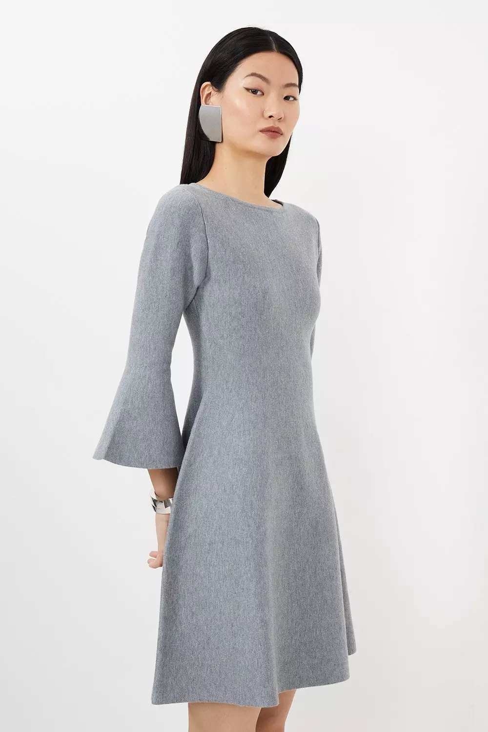 A line skater dress hotsell with sleeves